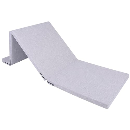 Four-Fold Folding Gymnastics Mat – 60x180cm, 5cm Thick Linen Fabric Exercise Mat, Non-Slip, Portable for Yoga, Dance, Martial Arts, Home Gym, and Tumbling - size: Style5