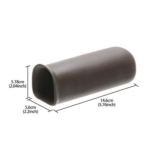 Saim Shrimp Cave Ceramic Fishes Shrimp Spawning Breeding Cone Shelter Fish Tank Aquarium Decorations (Middle) - size: middle