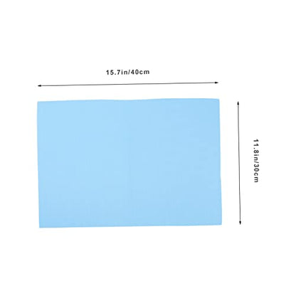 Aquarium Mat Thickened Non Slip Fish Tank Bottom Pad Insulated Wear Resistant for Home Use Provides Comfort Stability for Your Fish Tank - color: Blue
