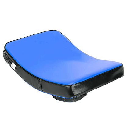 Taekwondo Kick Boxing Pad, Muay Thai Pad for Training Curved Kickboxing Kicking Strike Shield Foot Target Martial Arts Training Pads Foot Practice Small Size - color: blue