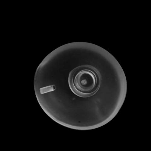 XISAOK Aquarium Fish for Suction Cup Replacement Clip Sucker Soft 30mm for Fish Feeder Tube