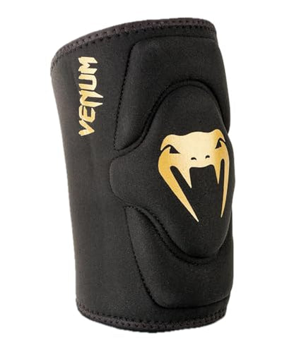 Venum Kontact Gel Knee Pad - Black/Gold - M