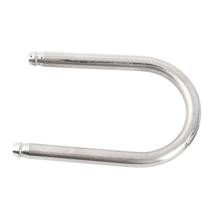 Pssopp CO2 Connector Tube, Stainless Steel Aquarium U Shaped Tube Air Pump Accessories Air Connector Pipe for Aquarium Air Line