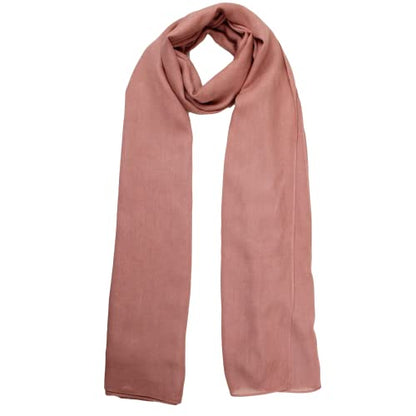 Modal Hijab for Women | Headscarf - color: Terracotta Modal - Plain Hijab