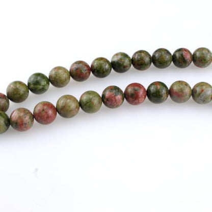 Muslims Islamic Dhikr 33 Tasbeeh Tasbih Prayer Beads, Flower Green Stone Beads with Tassel