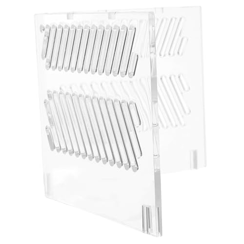 DIY Fish Tank Divider Acrylic Aquarium Partition Sand Guard Pump Guards for Clean Environment