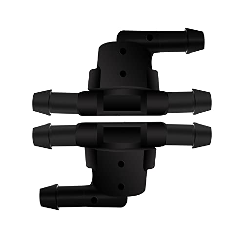 HAOBO 2PCS Wiper Washer Windshield Check Valve Replacement