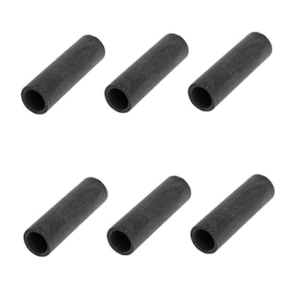 Decorative Rocks, Ceramic Tube Decoration Aquarium Decor Ceramic Fish Tank Breeding Cave for Shrimp and Small Fish 6 Pack