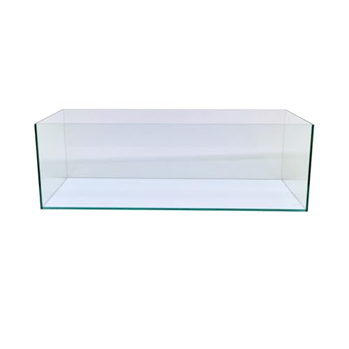 Lifegard Aquatics Bookshelf Aquarium – 22 Gallon Clear Glass Fish Tank with 8mm Thick Glass – for Freshwater/Marine, Leak-Proof, Home/Office Decor - size: 22 Gallons
