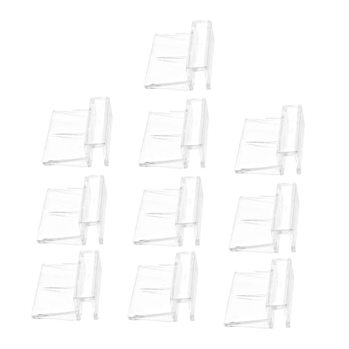 Toddmomy 10pcs Aquarium Cover Frame Support Racks Durable Fish Tank Brackets for Secure Covers Professional Accessories for Fish Tank Setup and Maintenance