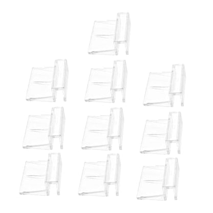 Toddmomy 10pcs Aquarium Cover Frame Support Racks Durable Fish Tank Brackets for Secure Covers Professional Accessories for Fish Tank Setup and Maintenance
