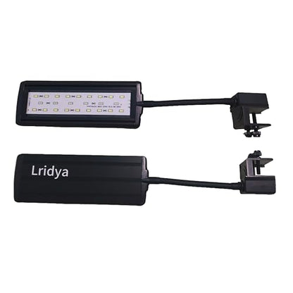 10W Clip-On Aquarium Light - White/Blue/Red,5 Brightness Levels,Timer (3/6/12H) - size: 10w