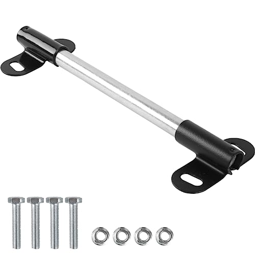 Heavy-Duty Wheelbarrow Axle Bracket Set - 10" x 0.63" Shaft and 2.1" x 3.3" Brackets - Compatible With 5/8" Axles - Includes Bolts and Nuts (1 Set) - size: 10 x 0.63" Axle+Brackets
