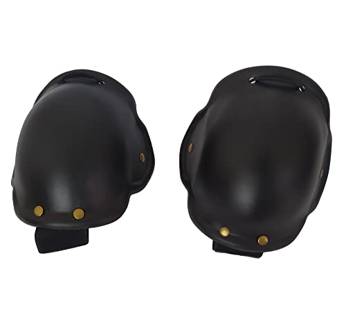 LEONARK Black Armoury Hema Knee/Elbow Protectors Knee/Elbow Pads Shell Knee Guard Caps (Knee Pads) - style: Knee Pads