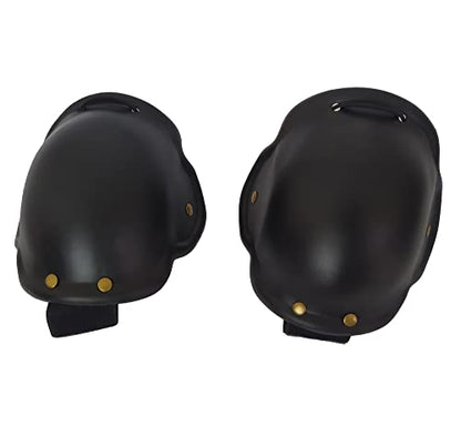 LEONARK Black Armoury Hema Knee/Elbow Protectors Knee/Elbow Pads Shell Knee Guard Caps (Knee Pads) - style: Knee Pads