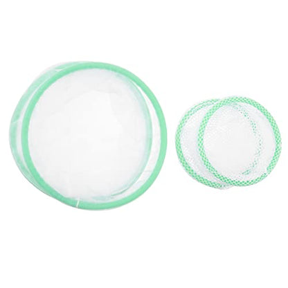 COLLBATH 2pcs Fish Breeding Net for Aquarium Aperture Isolation Box for Fish Fry Incubator Easy to Clean and Install Safe Hatchery Net