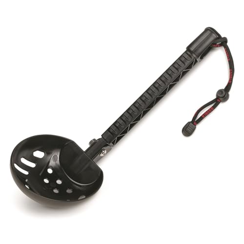 Rapala Compact Mega Scoop, Fold-in Lightweight Ice Fishing Scoop for Clearing Ice Holes, Durable Winter Fishing Accessory