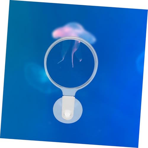 Ipetboom 4pcs Lens Cup for Fish Tank and -Landscape Observation Acrylic Magnifier for Plants and Small Animals