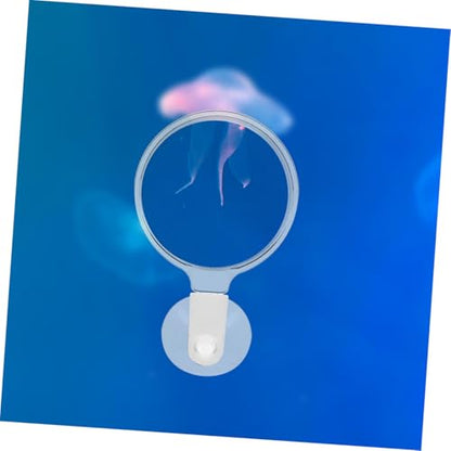Ipetboom 4pcs Lens Cup for Fish Tank and -Landscape Observation Acrylic Magnifier for Plants and Small Animals