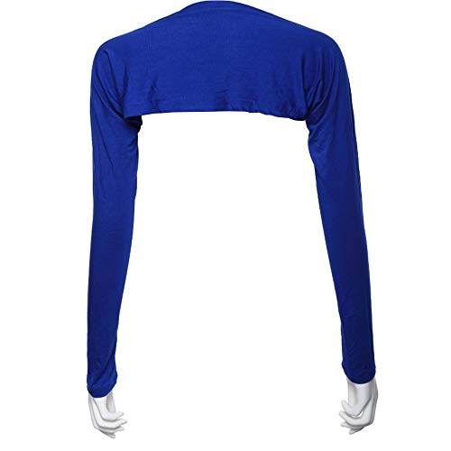 Women Anti-UV Cooling Shawl UV Protection Arm Sleeves Sun Protector for Golfing Riding Running Outdoor Activities - color: Blue