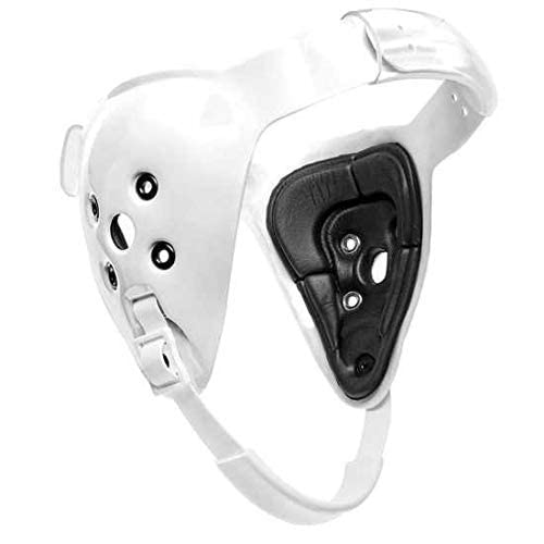 Matman Wrestling Headgear Adult Ear Guard Halo BJJ Grappling Head Guard - color: White