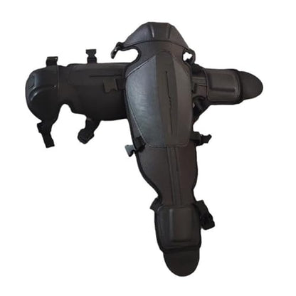 Adjustable Trimmer Gaiters Mowing Shin Guards Gardening Knee Pads Chainsaw Shin Guards Weed Eating Leg Protectors (Long) - style: Long