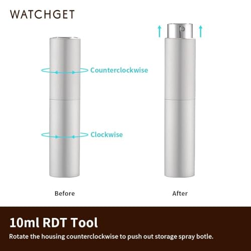 watchget Coffee Bean Dosing Cup & RDT Spray Bottle Kit, White | 10ml Static Reducing Sprayer; Ceramic Single Dose Tray for Coffee & Tea;Espresso Brewing Accessory for Home & Espresso Bars - color: White