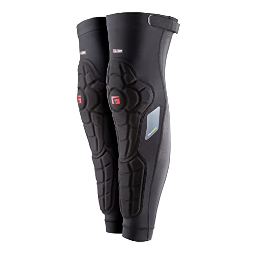 G-Form Youth Pro-Rugged MTB Extended Knee-Shin Guard - Unisex Knee & Shin Guards for Protection - MTB Protective Gear for Biking & Cycling - Secure Knee-Shin Guards - size: Adult Large