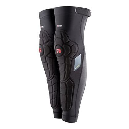 G-Form Youth Pro-Rugged MTB Extended Knee-Shin Guard - Unisex Knee & Shin Guards for Protection - MTB Protective Gear for Biking & Cycling - Secure Knee-Shin Guards - size: Adult Large