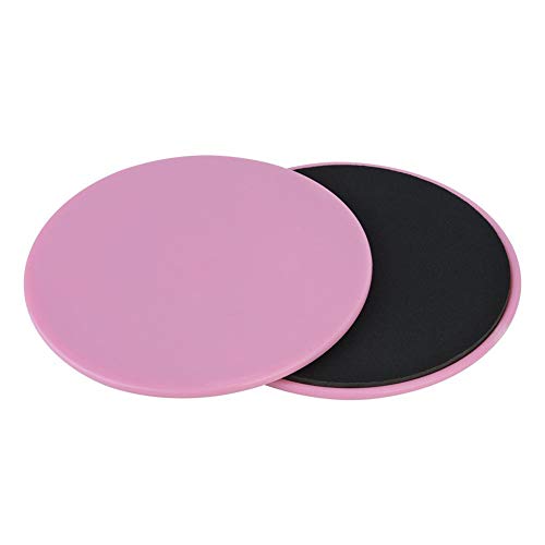 so 2PCS Double Sided Discs For Workout Fitness Core Slider Sport Full Body Workout()