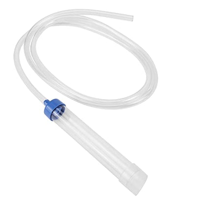 Aquarium Water Changer, 59inch Length Fish Tank Manual Cleaning Tool Aquarium Manual Water Changer Gravel Cleaner Siphon Tube Fish Tank Cleaning Tool, Aquarium Manual Water Changer
