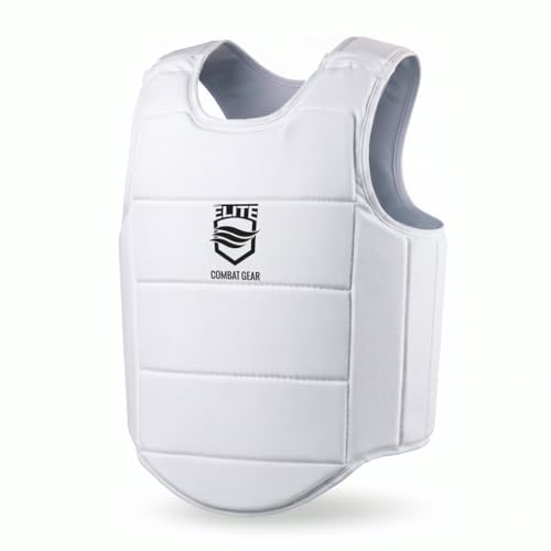 Karate Chest Guard for Kids & Adults. Martial Arts Body Protector. - size: X-Large