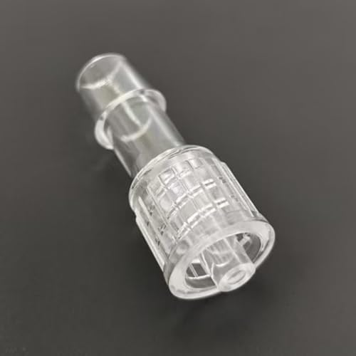 Moveable Male Luer Lock Connector × Hose Barbed Adapter for Laboratory Biochemical Analytical Instruments Food Machinery 50PC/PK (for 1/4'' Hose ID, PC) - size: for 1/4'' Hose ID, PC