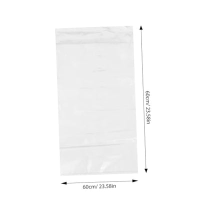 Ciieeo 50pcs Transparent Fish Transport Bags Leak-resistant Oxygen Bags for Safe Shipping of Fish and Clear Plastic