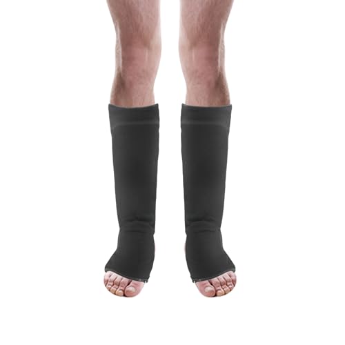 Kickboxing Shin Guards Leg Calf Protection Sports Equipment Shin Instep Pads for Kickboxing, Karate, Boxing, Taekwondo, Muay - size: Medium