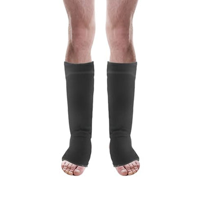 Kickboxing Shin Guards Leg Calf Protection Sports Equipment Shin Instep Pads for Kickboxing, Karate, Boxing, Taekwondo, Muay - size: Large