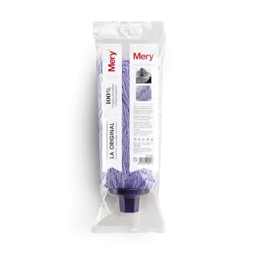 Rayen 0422.41 Mery's Microfiber Mop Microfiber Mop, Purple - size: 10,4