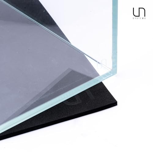 UNS Leveling Mat - 120x50cm | 47.24x19.68in, 6mm - Non-Slip Dense Foam Freshwater Saltwater Aquarium Mat for Planted Tanks, Marine Coral Reef, Turtle Reptile Enclosure, Betta Fish Shrimp Tank - Black - size: 120x50cm | 47.24x19.68"