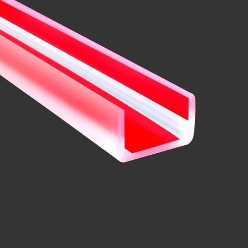Clear Rubber Edge Trim, Size 3/4"(19mm), Fit 11/16"-13/16"(18-20mm) | Self-Adhesive Transparent Edge Protector for Plywood, Cabniets or Drawers, Flexible Silicone Rubber, U Shaped Edge Guards - size: 3/4"- Length 20'