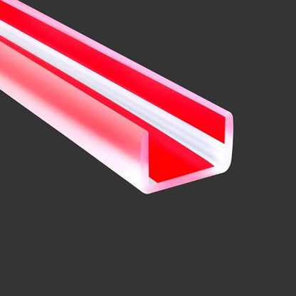 Clear Rubber Edge Trim, Size 3/4"(19mm), Fit 11/16"-13/16"(18-20mm) | Self-Adhesive Transparent Edge Protector for Plywood, Cabniets or Drawers, Flexible Silicone Rubber, U Shaped Edge Guards - size: 3/4"- Length 20'