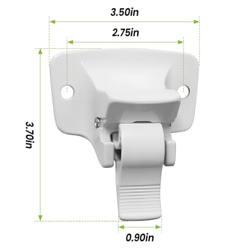 3314067.004B RV Awning Support Bracket for Dometic Sunchaser Polar | Bottom Bracket Assembly Wall Mount Bracket For Rv Camper Trailer