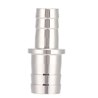 Yosoo 2 Types of Aquarium Stainless Steel Water Pipe Adapter Fittings Joint Connector for Fish Tank 12mm/0.47in to 16mm/0.63in, 16mm/0.63in to 20mm/0.79in Hose Converter