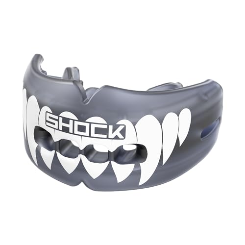 Double Braces Strapless Mouth Guard, Fangs, Youth - color: Fangs, size: Youth: 11yrs & under