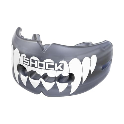 Double Braces Strapless Mouth Guard, Fangs, Adult - color: Fangs, size: Adult: 12+ yrs