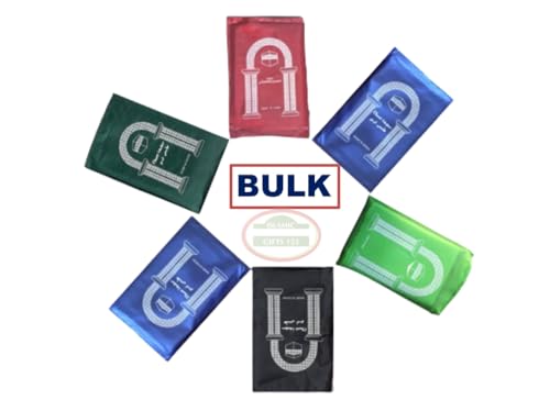 Mini Travel Prayer Mat Portable Foldable Waterproof Muslim Namaz Salah Rug Pocket Musallah Bulk Set Islamic Gifts Ramadan Eid Hajj Umrah Essentials (12)