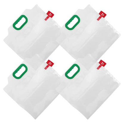 Reusable Oxygenated Fish Transport Bags 4pcs 30x30x45cm Leak-proof Sealable Packaging for Live Fish Shipping and Aquaculture Handling