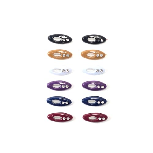12Pcs Colorful Hijab Pins for Women Muslim - Plastic Scarf Pins for Scarves, Hijabs, Shawls - Secure Fastening Accessories - color: Colorful