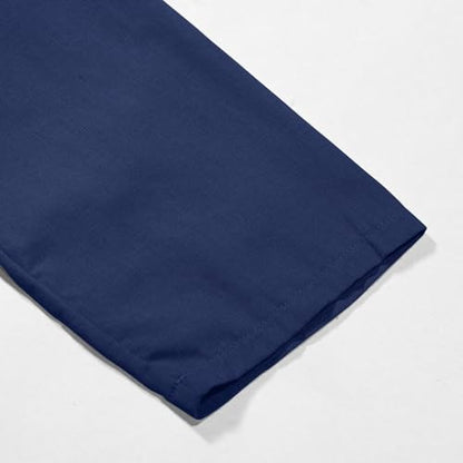 Men Islamic Caftan Thobe Big and Tall Breathable Prayer Clothes Saudi Arabic for Eid Home Casual Wear - color: Bu2, size: Medium