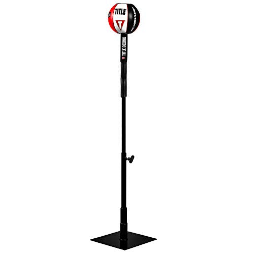 TITLE Boxing Deluxe King Cobra Reflex Bag - Freestanding, Portable Punching Bag for Boxing Improvement