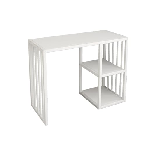 Sweeper Organizer TV Cabinet Sofa Sweeping Robot Storage Shelf Floor Side Table Fish Tank Shelf Storage Cabinet(White Shelf,80x40x70cm) - color: White Shelf, size: 80x40x70cm
